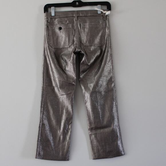 NWT Seafarer For Bonpoint Girl Sparkling Gold 'Lord Jim' Style Pants Straight 12 - Picture 7 of 10